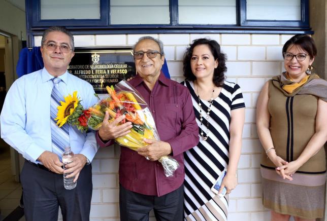 La Maestría se une al homenaje realizado al Dr. Alfredo Feria Y Velasco, miembro  del grupo núcleo de la maestría desde hace 18 años.